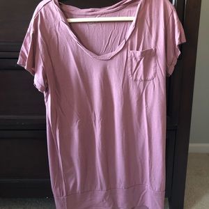 LOFT maternity tissue tee